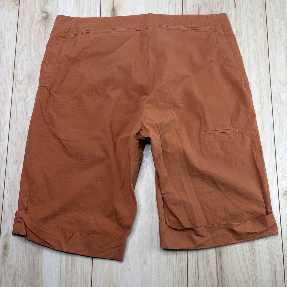 YIGAL AZROUEL Menswear Chino Dress Shorts Mens Size 32 Orange - Picture 11 of 12